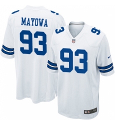 Men's Nike Dallas Cowboys #93 Benson Mayowa Game White NFL Jersey