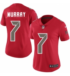 Women's Nike Tampa Bay Buccaneers #7 Patrick Murray Limited Red Rush Vapor Untouchable NFL Jersey