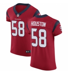 Men's Nike Houston Texans #58 Lamarr Houston Red Alternate Vapor Untouchable Elite Player NFL Jersey