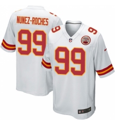 Men's Nike Kansas City Chiefs #99 Rakeem Nunez-Roches Game White NFL Jersey