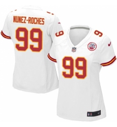Women's Nike Kansas City Chiefs #99 Rakeem Nunez-Roches Game White NFL Jersey