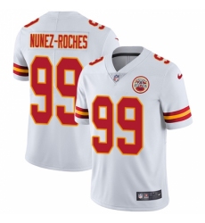 Youth Nike Kansas City Chiefs #99 Rakeem Nunez-Roches White Vapor Untouchable Limited Player NFL Jersey