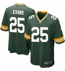 Men's Nike Green Bay Packers #25 Marwin Evans Game Green Team Color NFL Jersey