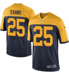 Men's Nike Green Bay Packers #25 Marwin Evans Game Navy Blue Alternate NFL Jersey