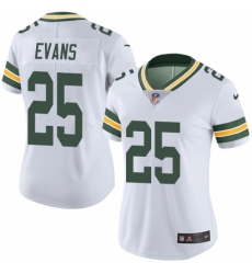 Women's Nike Green Bay Packers #25 Marwin Evans White Vapor Untouchable Limited Player NFL Jersey