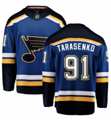 Men's St. Louis Blues #91 Vladimir Tarasenko Fanatics Branded Royal Blue Home Breakaway NHL Jersey