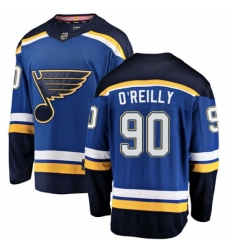 Men's St. Louis Blues #90 Ryan O'Reilly Fanatics Branded Royal Blue Home Breakaway NHL Jersey