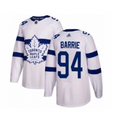 Men's Toronto Maple Leafs #94 Tyson Barrie Authentic White 2018 Stadium Series Hockey Jersey