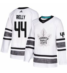 Men's Adidas Toronto Maple Leafs #44 Morgan Rielly White 2019 All-Star Game Parley Authentic Stitched NHL Jersey