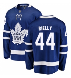 Men's Toronto Maple Leafs #44 Morgan Rielly Fanatics Branded Royal Blue Home Breakaway NHL Jersey