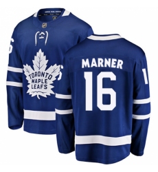 Men's Toronto Maple Leafs #16 Mitchell Marner Fanatics Branded Royal Blue Home Breakaway NHL Jersey