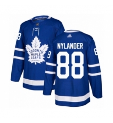 Men's Toronto Maple Leafs #88 William Nylander Authentic Royal Blue Home Hockey Jersey