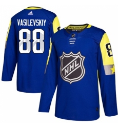 Men's Adidas Tampa Bay Lightning #88 Andrei Vasilevskiy Authentic Royal Blue 2018 All-Star Atlantic Division NHL Jersey