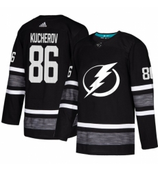 Men's Adidas Tampa Bay Lightning #86 Nikita Kucherov Black 2019 All-Star Game Parley Authentic Stitched NHL Jersey