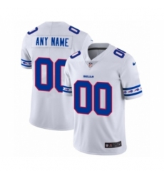 Men's Buffalo Bills Customized White Team Logo Cool Edition Jersey