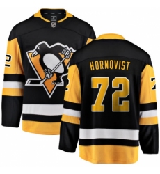 Men's Pittsburgh Penguins #72 Patric Hornqvist Fanatics Branded Black Home Breakaway NHL Jersey