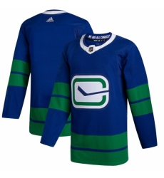 Men's Vancouver Canucks adidas Blank 201920 Alternate Authentic Jersey