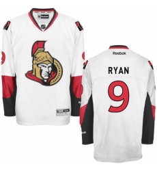 Youth Reebok Ottawa Senators #9 Bobby Ryan Authentic White Away NHL Jersey