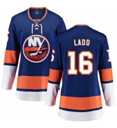 Women's New York Islanders #16 Andrew Ladd Fanatics Branded Royal Blue Home Breakaway NHL Jersey