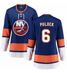 Women's New York Islanders #6 Ryan Pulock Fanatics Branded Royal Blue Home Breakaway NHL Jersey