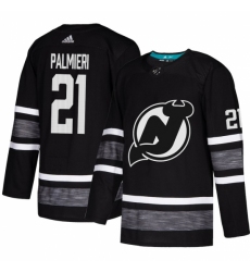 Men's Adidas New Jersey Devils #21 Kyle Palmieri Black 2019 All-Star Game Parley Authentic Stitched NHL Jersey