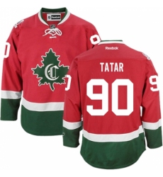 Men's Reebok Montreal Canadiens #90 Tomas Tatar Authentic Red New CD NHL Jersey