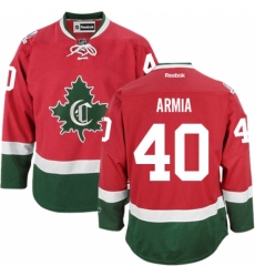 Youth Reebok Montreal Canadiens #40 Joel Armia Authentic Red New CD NHL Jersey