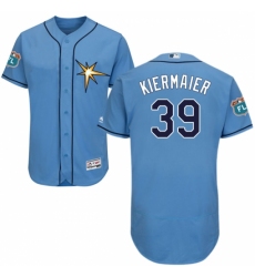 Men's Majestic Tampa Bay Rays #39 Kevin Kiermaier Light Blue Flexbase Authentic Collection MLB Jersey
