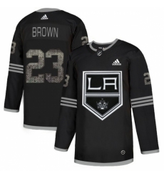 Men's Adidas Los Angeles Kings #23 Dustin Brown Black Authentic Classic Stitched NHL Jersey