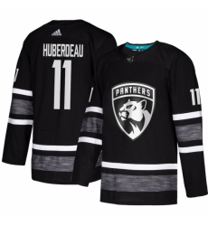 Men's Adidas Florida Panthers #11 Jonathan Huberdeau Black 2019 All-Star Game Parley Authentic Stitched NHL Jersey