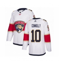 Youth Florida Panthers #10 Brett Connolly Authentic White Away Hockey Jersey