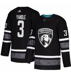 Men's Adidas Florida Panthers #3 Keith Yandle Black 2019 All-Star Game Parley Authentic Stitched NHL Jersey