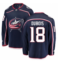 Youth Columbus Blue Jackets #18 Pierre-Luc Dubois Fanatics Branded Navy Blue Home Breakaway NHL Jersey