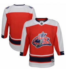 Youth Columbus Blue Jackets Blank Red 2020-21 Special Edition Premier Jersey