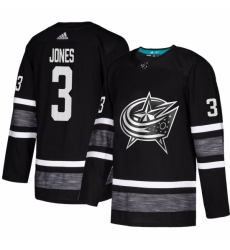 Men's Adidas Columbus Blue Jackets #3 Seth Jones Black 2019 All-Star Game Parley Authentic Stitched NHL Jersey