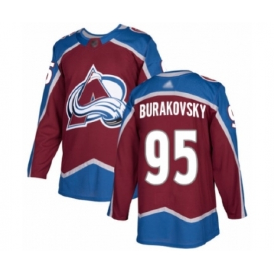Youth Colorado Avalanche #95 Andre Burakovsky Authentic Burgundy Red Home Hockey Jersey Youth Colorado Avalanche #95 Andre Burakovsky Authentic Burgundy Red Home Hockey Jersey