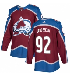 Youth Adidas Colorado Avalanche #92 Gabriel Landeskog Authentic Burgundy Red Home NHL Jersey Youth Adidas Colorado Avalanche #92 Gabriel Landeskog Authentic Burgundy Red Home NHL Jersey