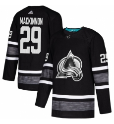 Men's Adidas Colorado Avalanche #29 Nathan MacKinnon Black 2019 All-Star Game Parley Authentic Stitched NHL Jersey