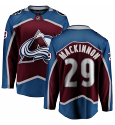 Men's Colorado Avalanche #29 Nathan MacKinnon Fanatics Branded Maroon Home Breakaway NHL Jersey