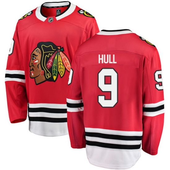 Youth Chicago Blackhawks #9 Bobby Hull Fanatics Branded Red Home Breakaway NHL Jersey Youth Chicago Blackhawks #9 Bobby Hull Fanatics Branded Red Home Breakaway NHL Jersey