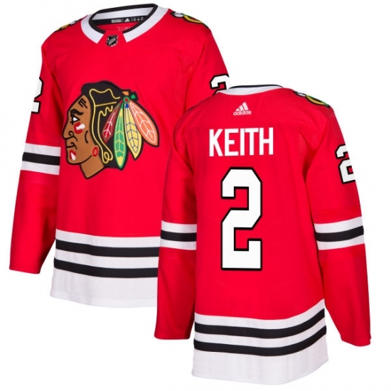 Youth Adidas Chicago Blackhawks #2 Duncan Keith Authentic Red Home NHL Jersey Youth Adidas Chicago Blackhawks #2 Duncan Keith Authentic Red Home NHL Jersey