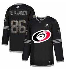Men's Adidas Carolina Hurricanes #86 Teuvo Teravainen Black Authentic Classic Stitched NHL Jersey