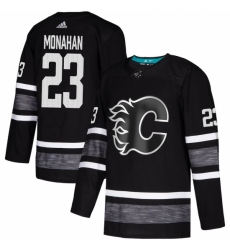 Men's Adidas Calgary Flames #23 Sean Monahan Black 2019 All-Star Game Parley Authentic Stitched NHL Jersey