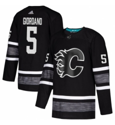 Men's Adidas Calgary Flames #5 Mark Giordano Black 2019 All-Star Game Parley Authentic Stitched NHL Jersey