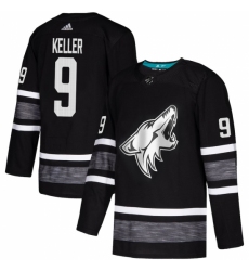 Men's Adidas Arizona Coyotes #9 Clayton Keller Black 2019 All-Star Game Parley Authentic Stitched NHL Jersey