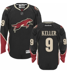 Women's Reebok Arizona Coyotes #9 Clayton Keller Premier Black Third NHL Jersey Women's Reebok Arizona Coyotes #9 Clayton Keller Premier Black Third NHL Jersey