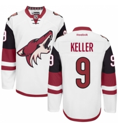 Youth Reebok Arizona Coyotes #9 Clayton Keller Authentic White Away NHL Jersey Youth Reebok Arizona Coyotes #9 Clayton Keller Authentic White Away NHL Jersey