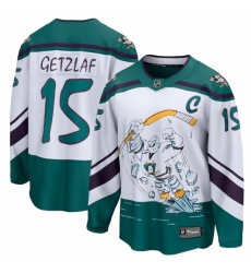 Men's Anaheim Ducks #15 Ryan Getzlaf Fanatics Branded White 2020-21 Special Edition Breakaway Player Jersey