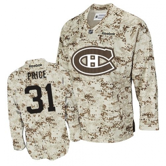 Men's Reebok Montreal Canadiens #31 Carey Price Authentic Camouflage NHL Jersey Men's Reebok Montreal Canadiens #31 Carey Price Authentic Camouflage NHL Jersey