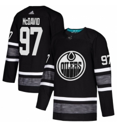 Men's Adidas Edmonton Oilers #97 Connor McDavid Black 2019 All-Star Game Parley Authentic Stitched NHL Jersey